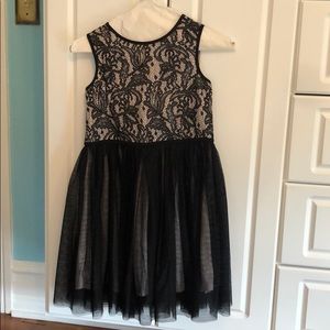 a lace dress